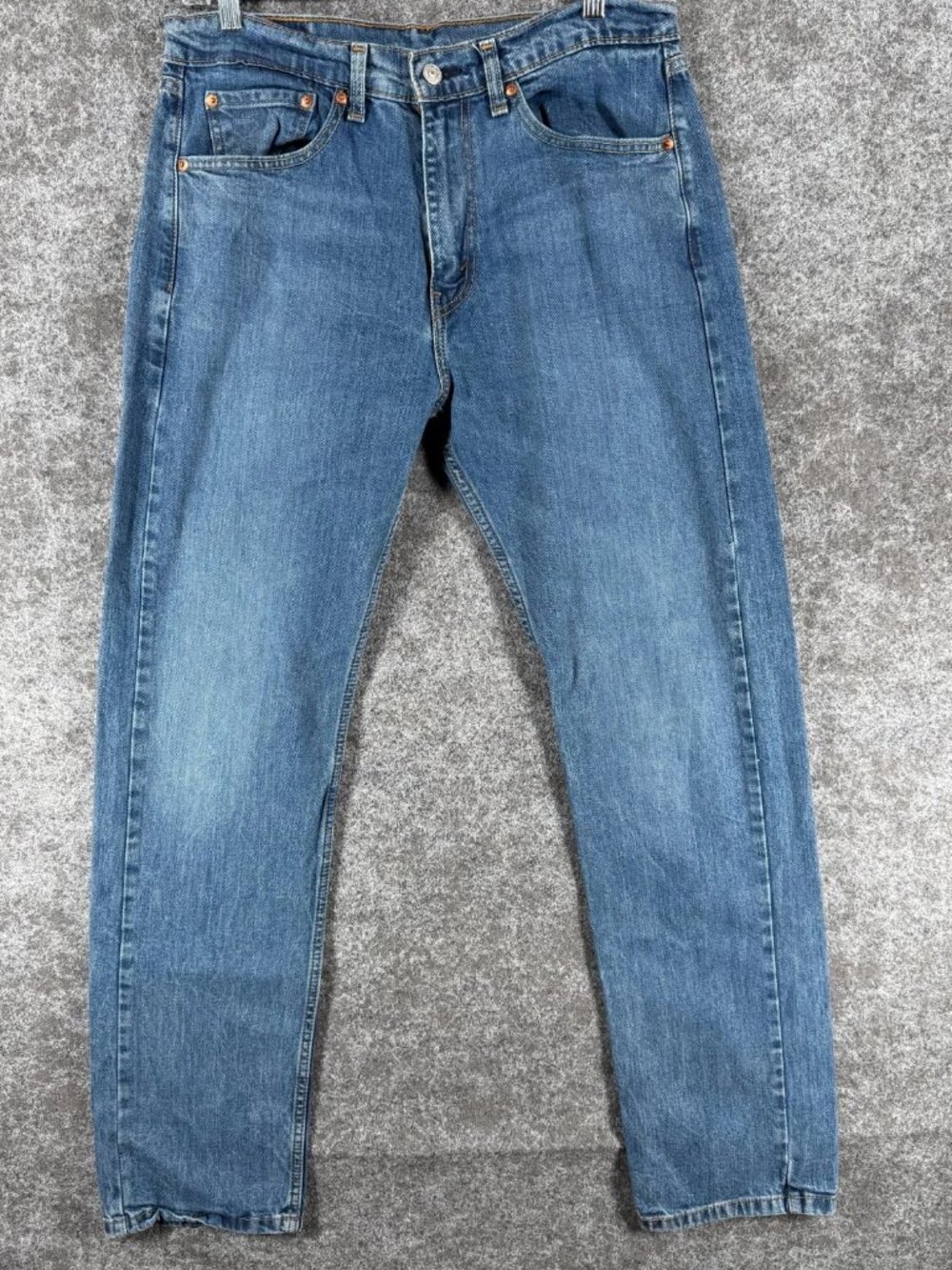Vintage Levi's 512 Slim Tapered Fit Jeans Mens 32x32 Blue Denim Stretch Mid Rise